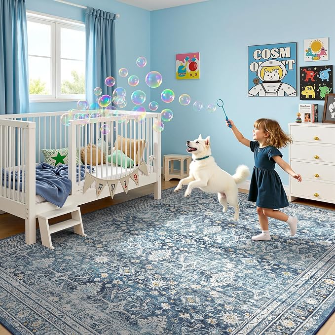 Lofus 5x7 Area Rug for Living Room, Soft Boho Carpets for Bedroom Dining Room - Image 5