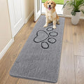 Smiry Dog Door Mat for Muddy Paws, Absorbent Dirt Trapper Non Slip Quick Dry by Smiry