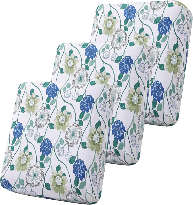 Smiry Printed Couch Cushion Covers, Stretch Soft Couch Covers by Smiry
