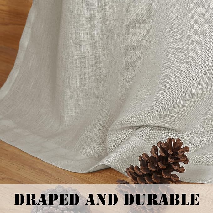 H.VERSAILTEX Living Room Linen Curtains - Image 8