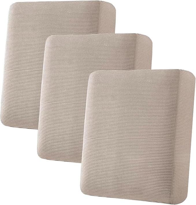 H.VERSAILTEX Super Stretch Individual Seat Cushion/Couch Slipcover Sets Thick by HVERSAILTEX