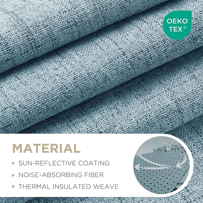 Joydeco Blackout Curtains for Bedroom - Image 2
