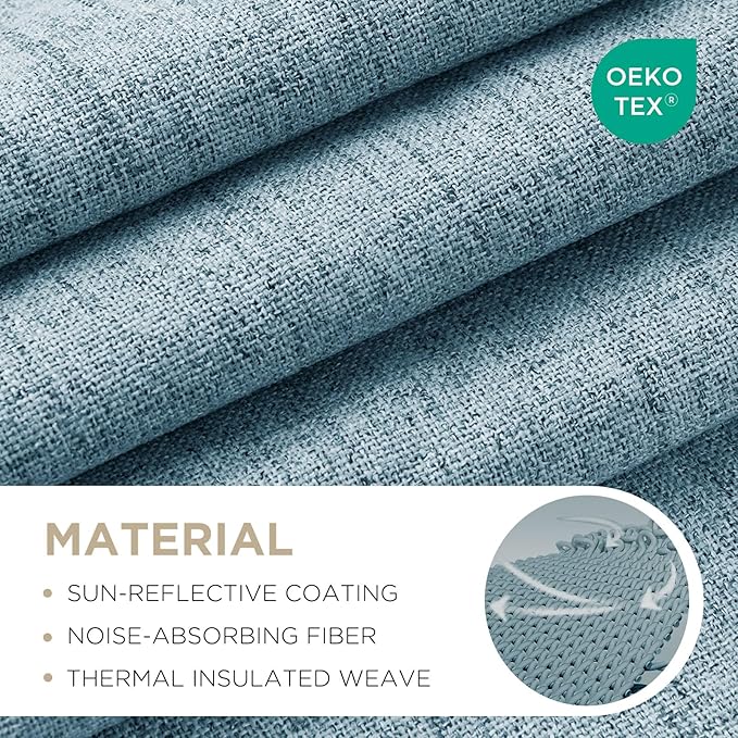Joydeco Blackout Curtains for Bedroom - Image 2