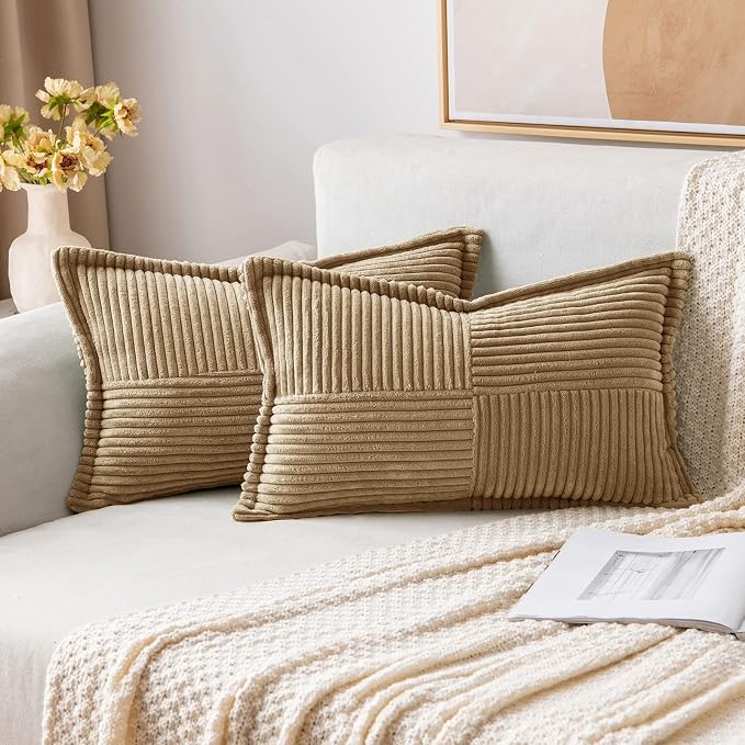 MIULEE Decorative Lumbar Throw Pillow Covers by MIULEE
