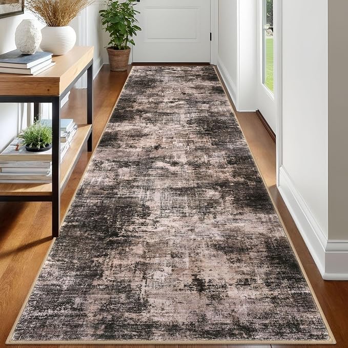 IOHOUZE Abstract Runner Rug 3x12 Ft Washable Runners by iOhouze