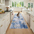 Washable Area Rugs 3x7 Non-Slip Modern Abstract Soft by RELEANY