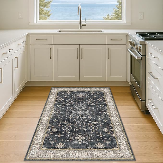 Boho Washable 4x6 Entryway Rug - Image 6