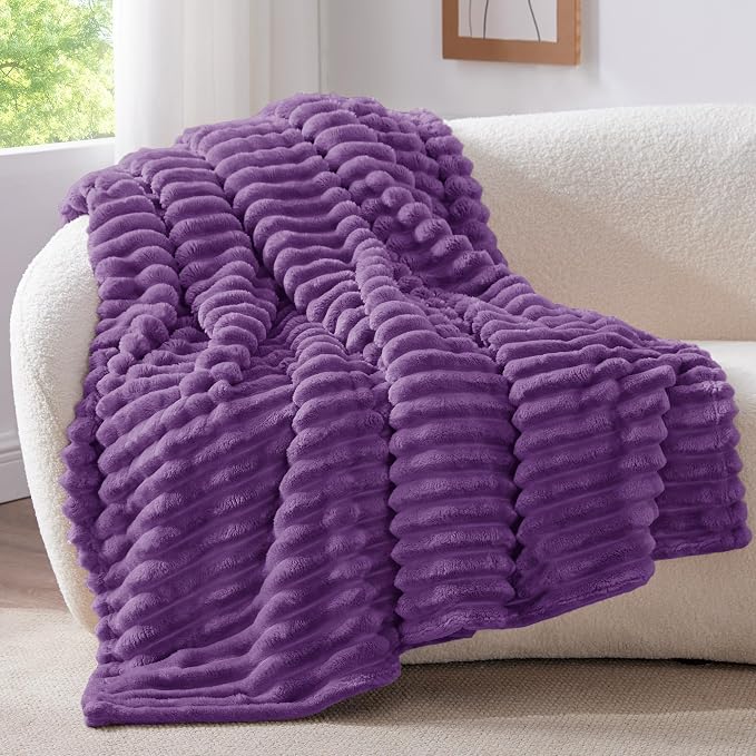 BEDELITE Fleece Throw Blanket for Couch - Image 2