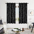Deconovo Black Blackout Curtains, Thermal Insulated Soundproof Privacy Curtain by Deconovo