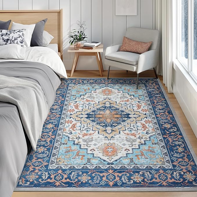 Lofus 5x7 Area Rugs for Living Room, Washable Area Rug, Rugs for Bedroom - Image 3