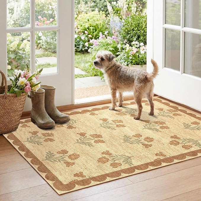Floral Outdoor Rug - Image 5