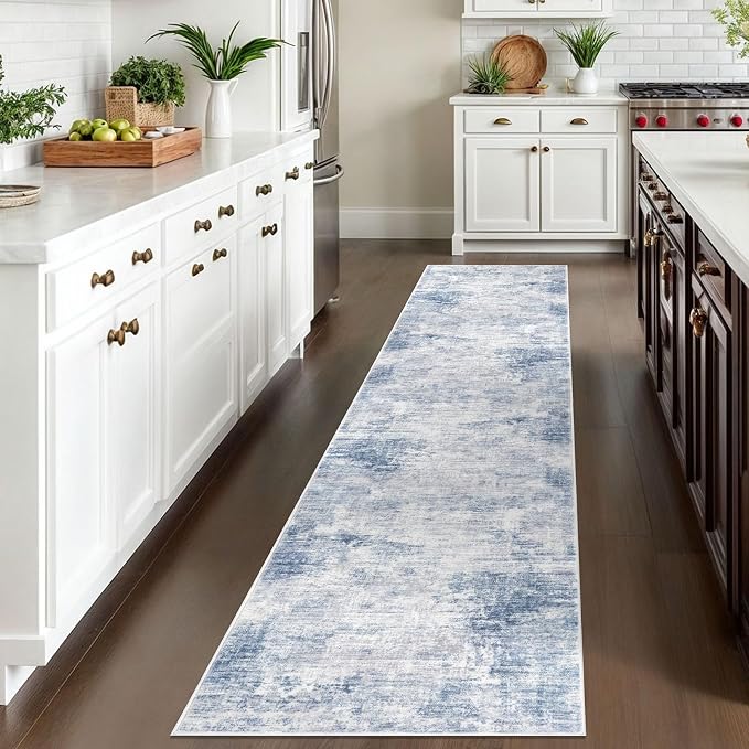 IOHOUZE Abstract Runner Rug 2x10 Ft Washable Runners - Image 2