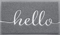 BeneathYourFeet Door Mat, Welcome Mat Low Profile Front Doormat Indoor Outdoor by BeneathYourFeet