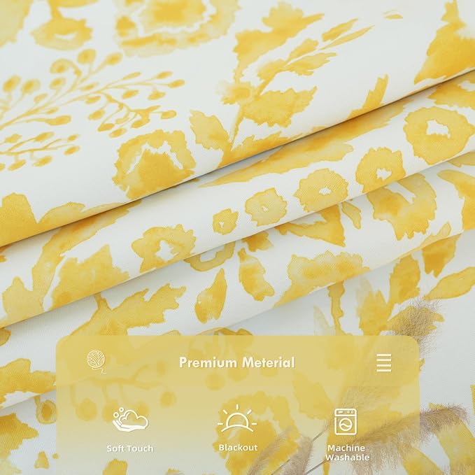 DriftAway Julia Watercolor Blooming Flower Floral Lined Thermal Insulated - Image 4