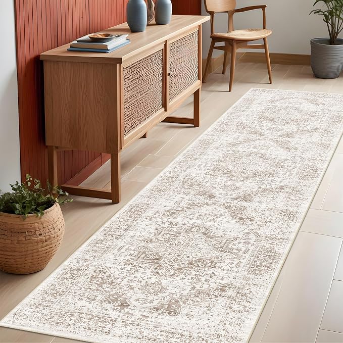 Washable 2'6''x8' Runner Rug - Image 3