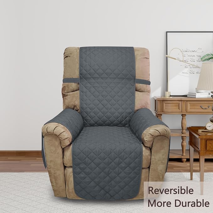 Recliner Chair Covers Reversible Sofa Cover Couch Cover - Image 2
