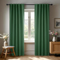 Deconovo Blackout Curtains, Thermal Insulated, W42 x L84 2 Panels, Back Tab by Deconovo