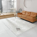 linmopm Faux Fur Rug White Sheepskin Shag Fluffy Fuzzy 6x9 ft Rugs by Limopmfauxfurproducts