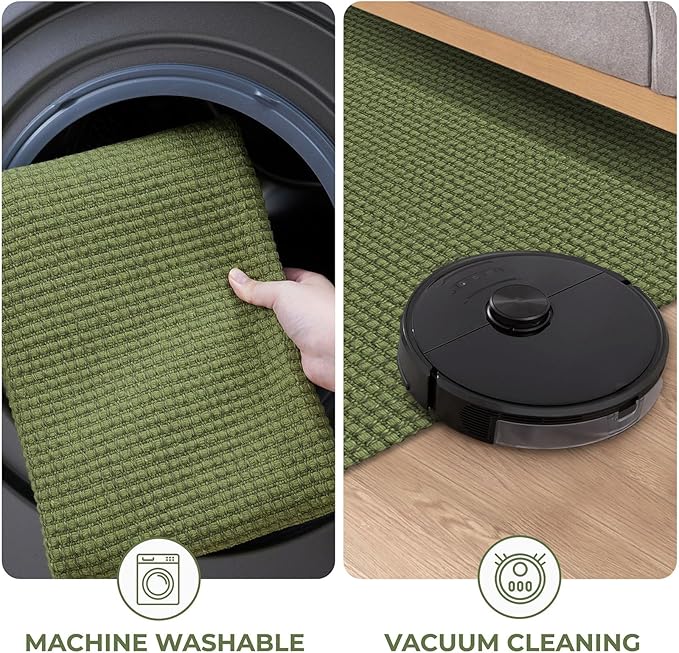 KOZYFLY Extra Long Runners for Hallways 3x16 ft Washable Kitchen Runner Non - Image 7