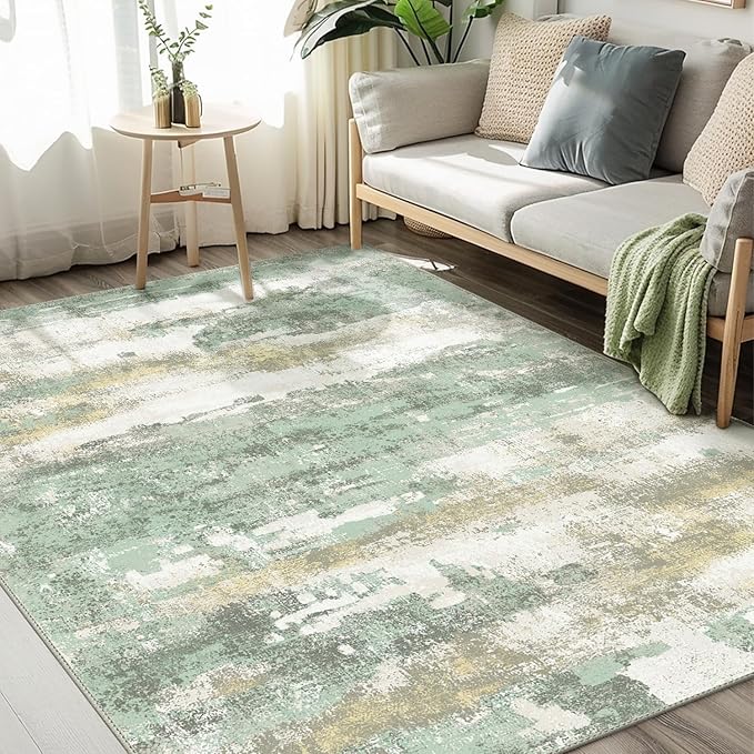 BEIMO Area Rugs 7'6"x9'6" for Living Room Bedroom, Modern Abstract Machine by BEIMO