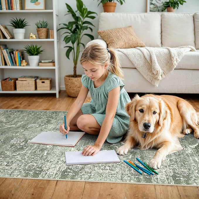 2'6"x14' Washable Hallway Runner Rug - Image 3