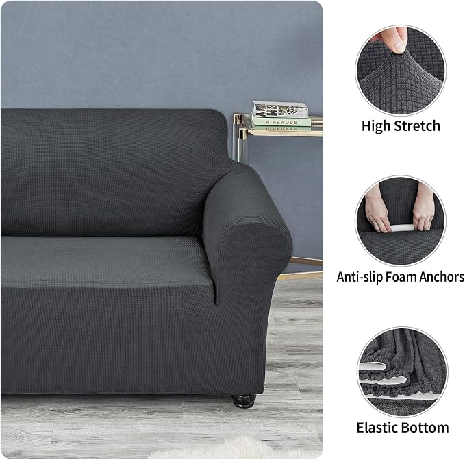 Joccun Stretch Couch Cover Slipcovers, 1-Piece Sofa Covers - Image 5