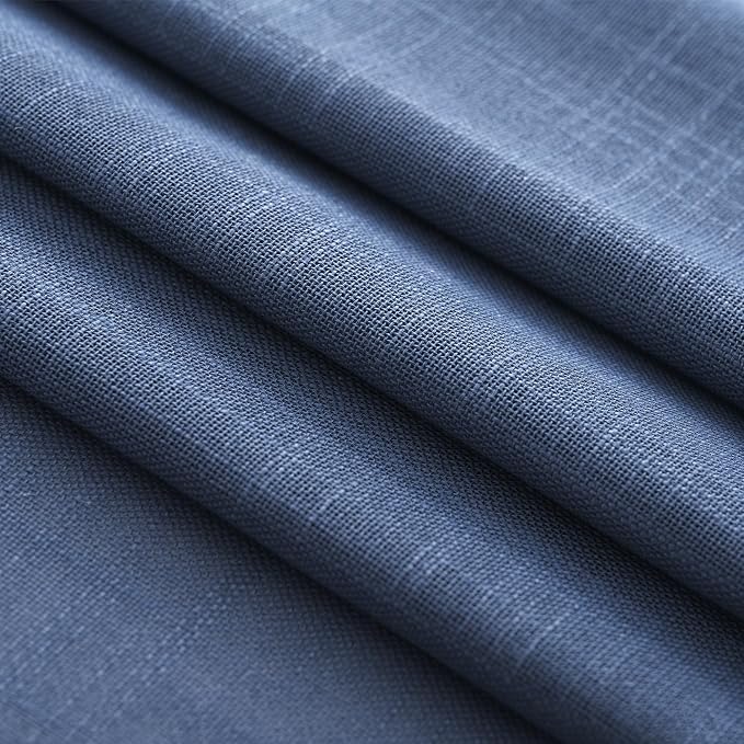 Navy Blue Curtains 84 inch Length - Image 7