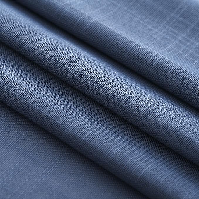 Navy Blue Curtains 84 inch Length - Image 7