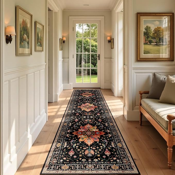 Area Rugs 3'x9' Runner Rug Non Slip Washable - Image 2