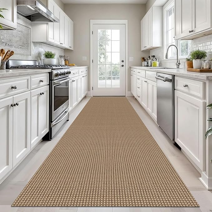 KOZYFLY Long Runners for Hallways 3x12 ft Washable Kitchen Runner Non Slip - Image 2