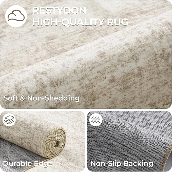 2x4 Washable Rug Runner for Bathroom, Soft Entryway Rug for Laundry Room - Image 7