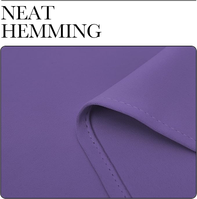 NICETOWN Blackout Curtains for RV Windows, Lilac Purple, 2 Panels, Room - Image 6