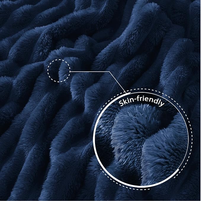 Exclusivo Mezcla California King Size Flannel Fleece Blanket, Super Soft - Image 7