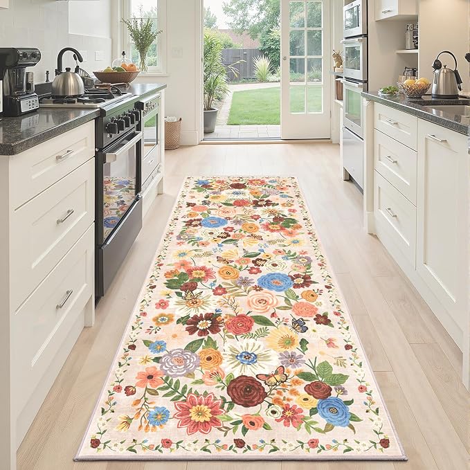 Runner Rug 2x6, Kitchen Rug Non Slip Washable Rugs - Image 5