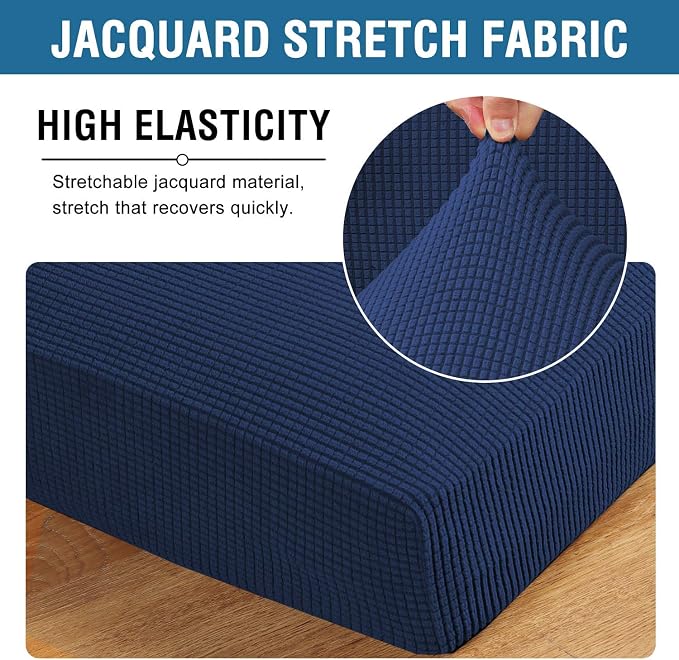 H.VERSAILTEX Super Stretch Individual Seat Cushion Covers - Image 4