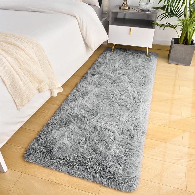 LOCHAS Ultra Soft Indoor Modern Area Rugs Fluffy Living Room Carpets - Image 2