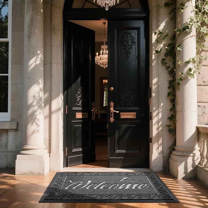 Yimobra Welcome Mat, Heavy Duty Sturdy Door Mats - Image 3