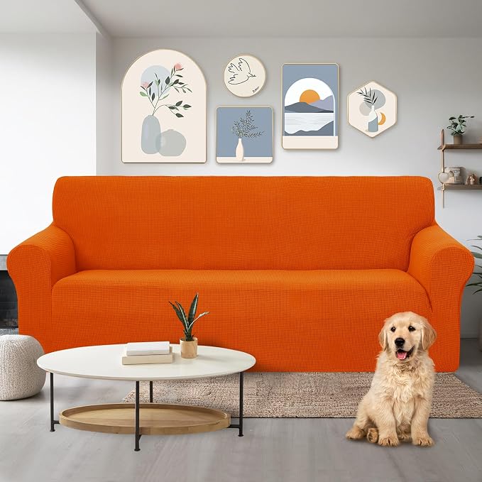 U-NICE HOME Stretch Couch Cover Sofa Cover Sofa Slipcover Furniture Protector - Image 2