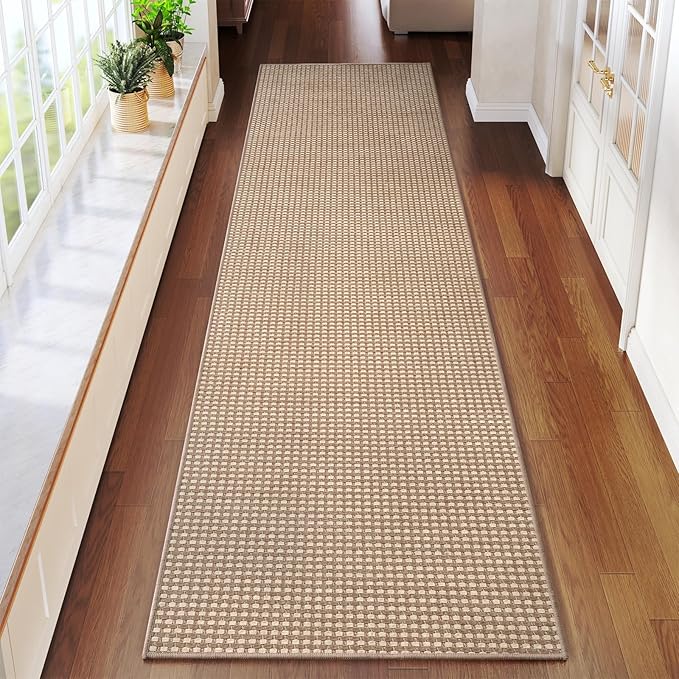 YDKGL 2x8 ft Hallway Runner Rug Extra Long Boho Woven Kitchen Runner Rugs Mat by YDKGL