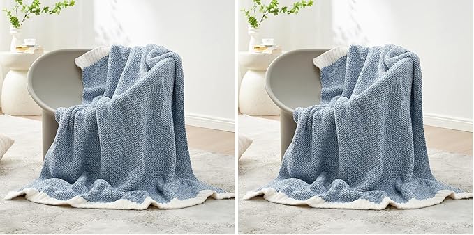 Snuggle Sac Blue Throw Blankets by SnuggleSac