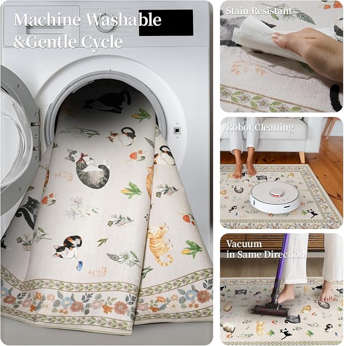 2x12 Washable Hallway Runner Rug - Image 7