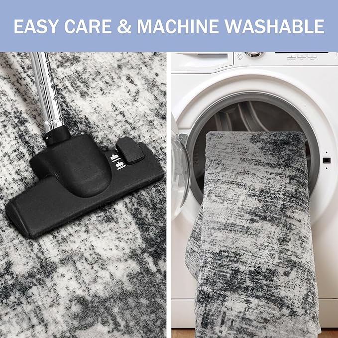 IOHOUZE Abstract Runner Rug 3x10 Ft Washable Runners - Image 3