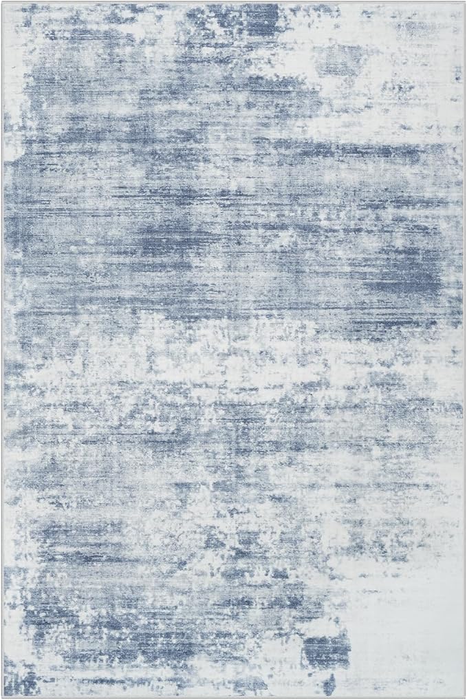 5x7 Area Rugs Washable Rug: Modern Abstract Living Room Rug Soft Anti-Skid Thin - Image 2