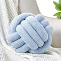Uvvyui Knot Pillow Ball, Soft Home Decorative Round Throw Pillow, Handmade by Uvvyui