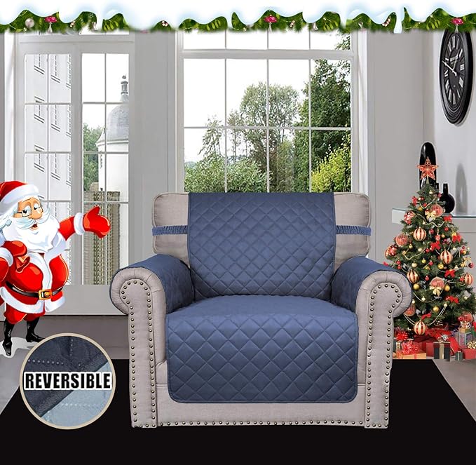 Easy-Going Chair Sofa Slipcover Reversible Sofa Cover Water Resistant Couch - Image 2