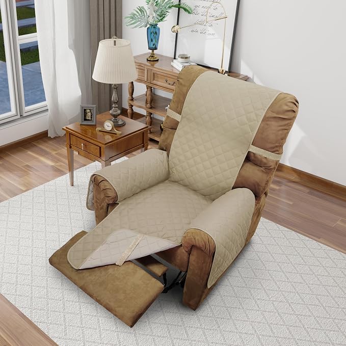 Recliner Chair Covers Reversible Sofa Cover Couch Cover by LuxshareHome
