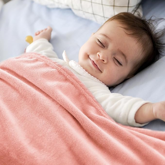BEDELITE Baby Blankets for Boys and Girls 30" x 40", Soft Cozy Fuzzy Fleece - Image 5