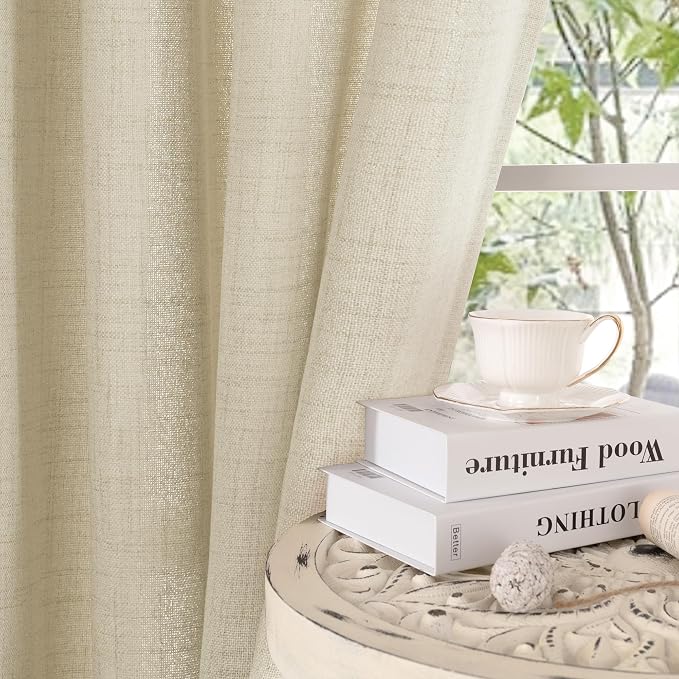 YoungsTex Linen Curtains 84 Inch Length - Image 7