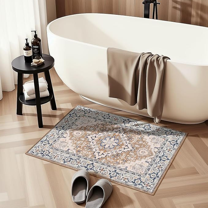 Lofus 2x3 Washable Rug for Entryway Bathroom, Non Slip Kitchen Mats for Floor - Image 6