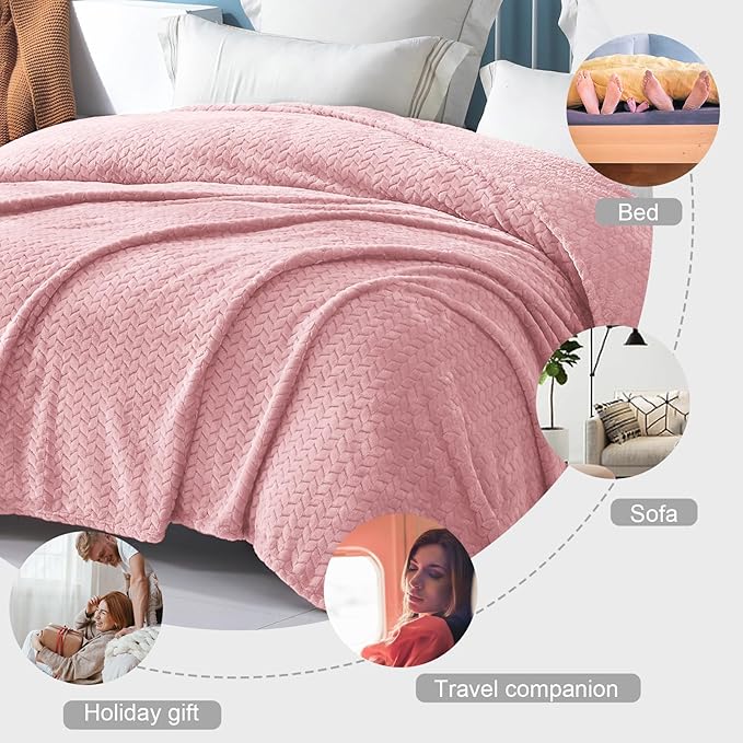 Exclusivo Mezcla Fleece Queen Size Blanket - Image 3